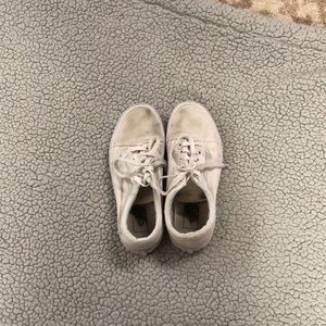 used old skool white vans